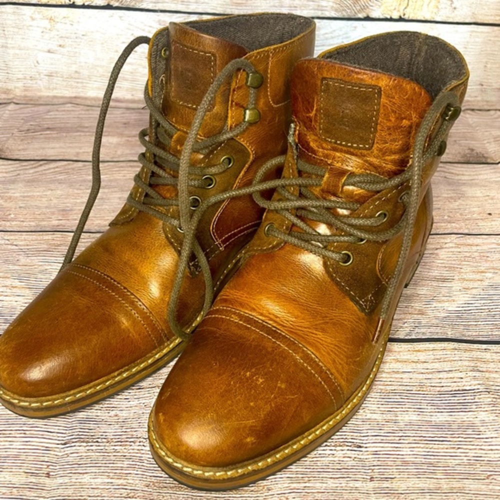 Men’s Crevo Leather Boot Dalston Size 9